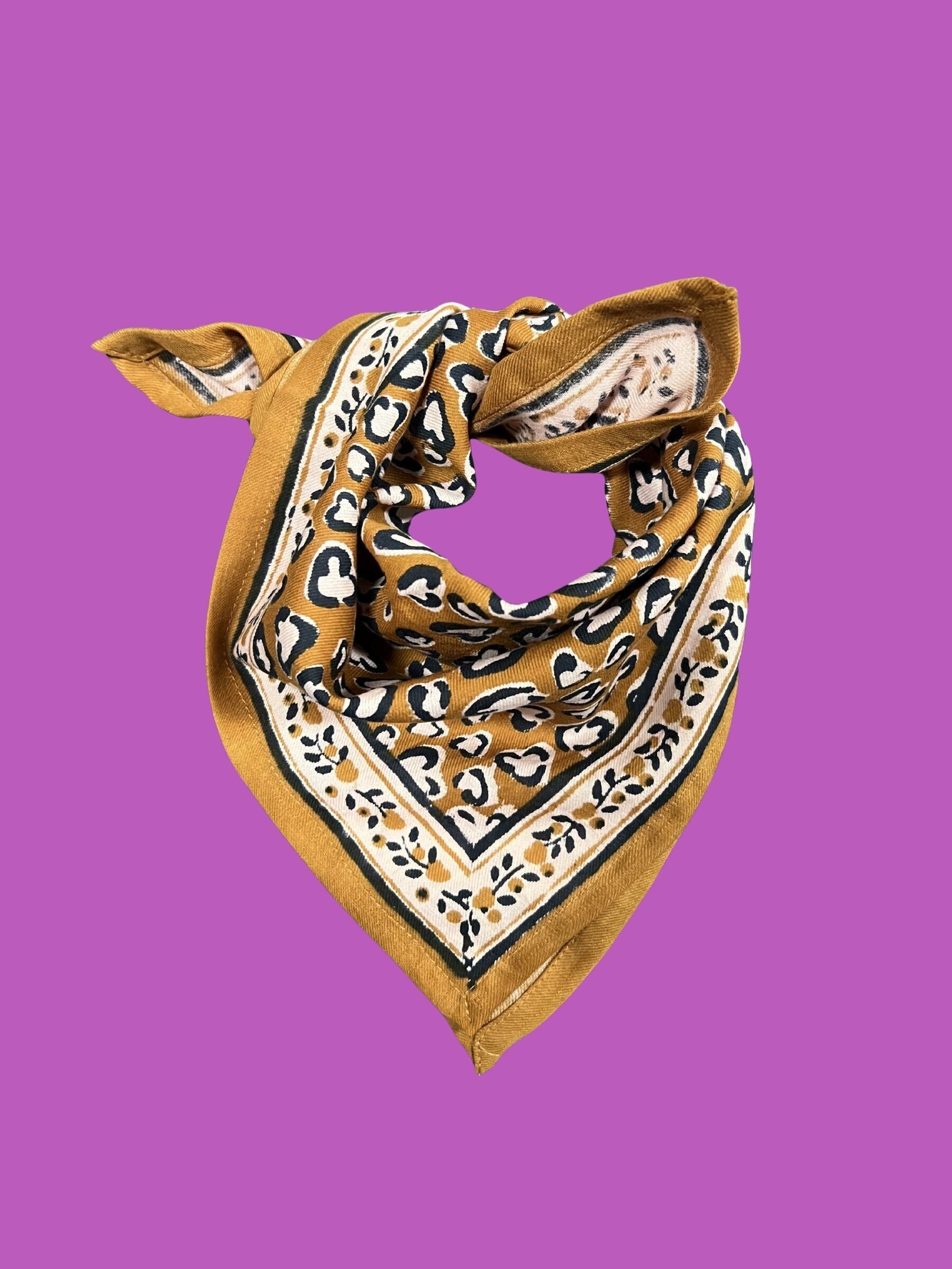 Sciarpa per neonati/bambini color cammello