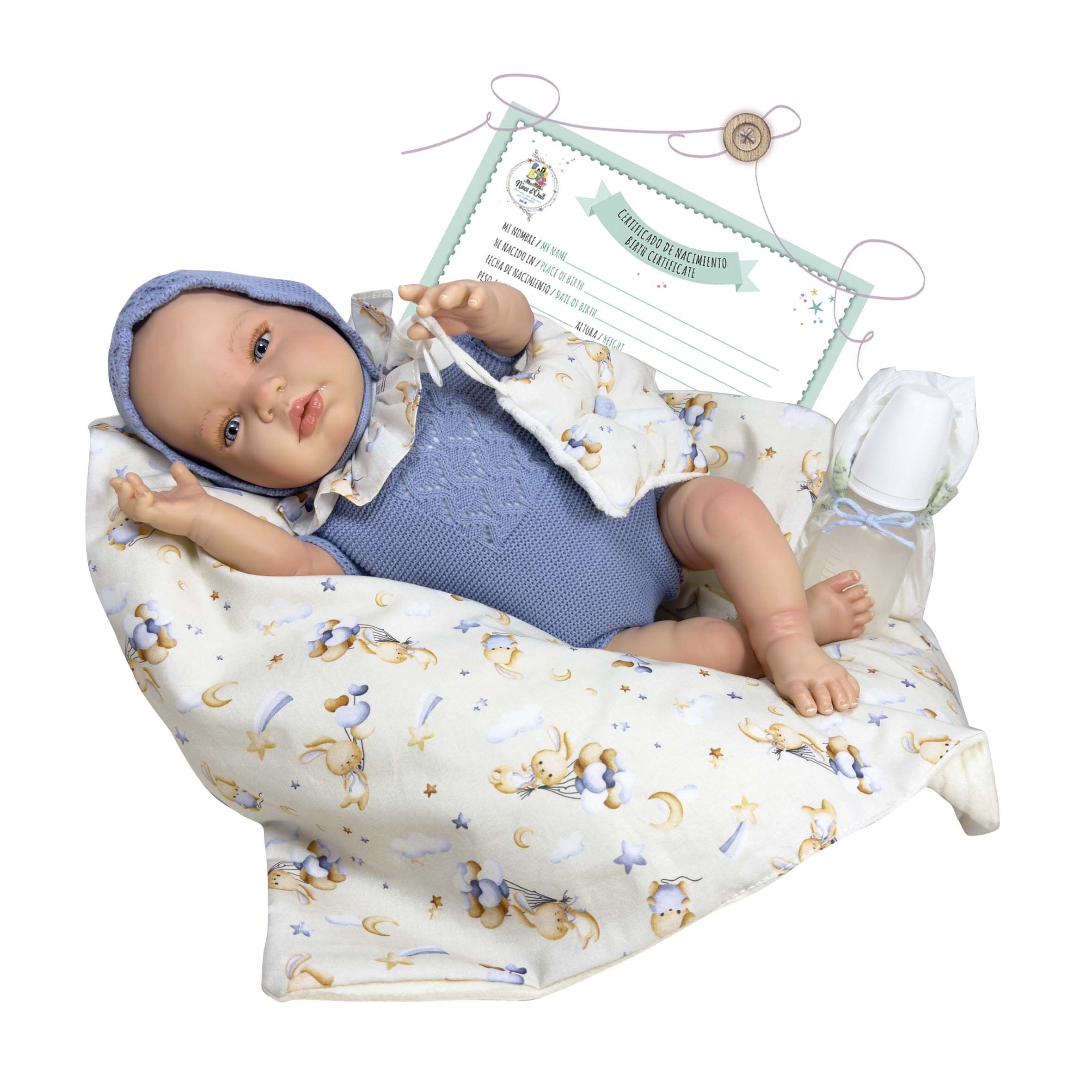 SANDRA BLUE PREMIUM REBORN DOLL