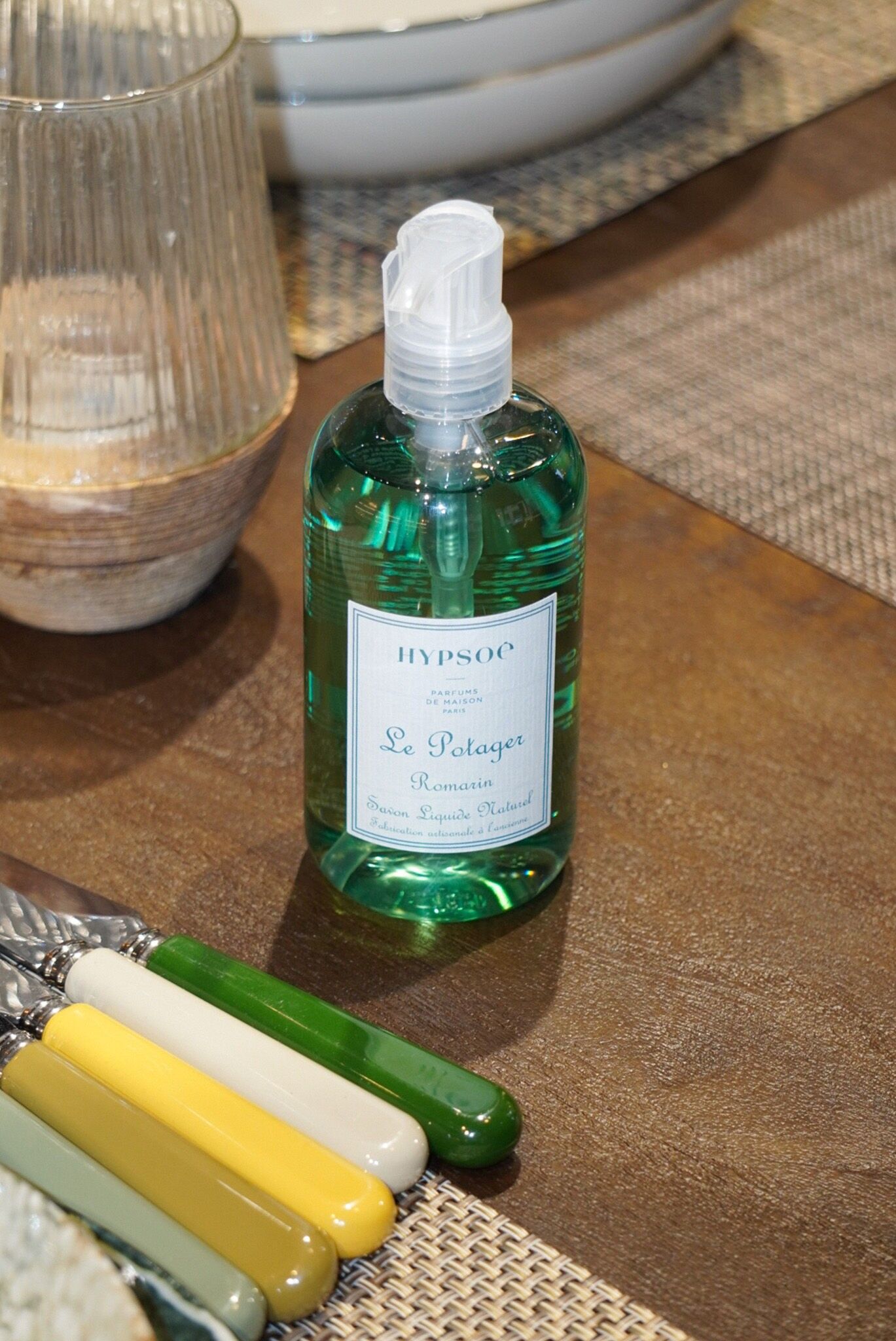 Natürliche Rosmarin-Flüssigseife für Körper & Hände 300ml - HYPSOE