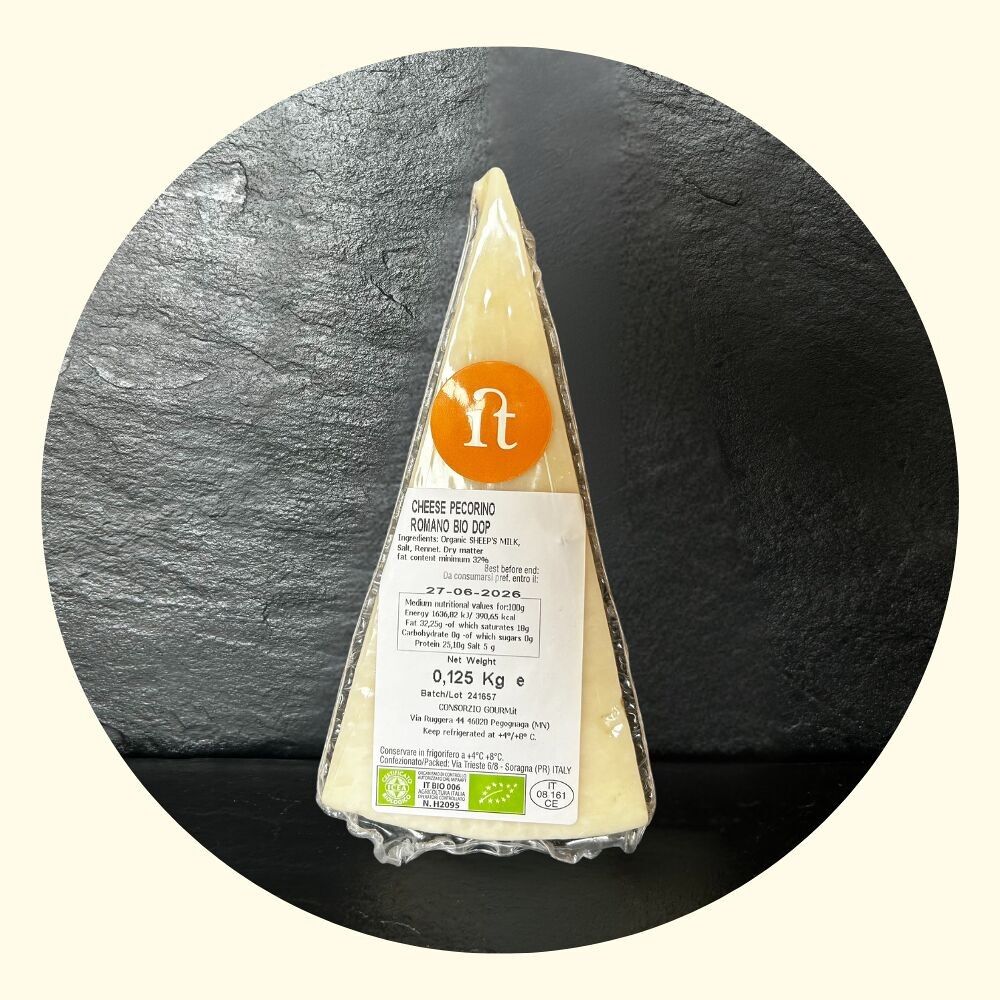 Pecorino Romano DOP Bio 125g