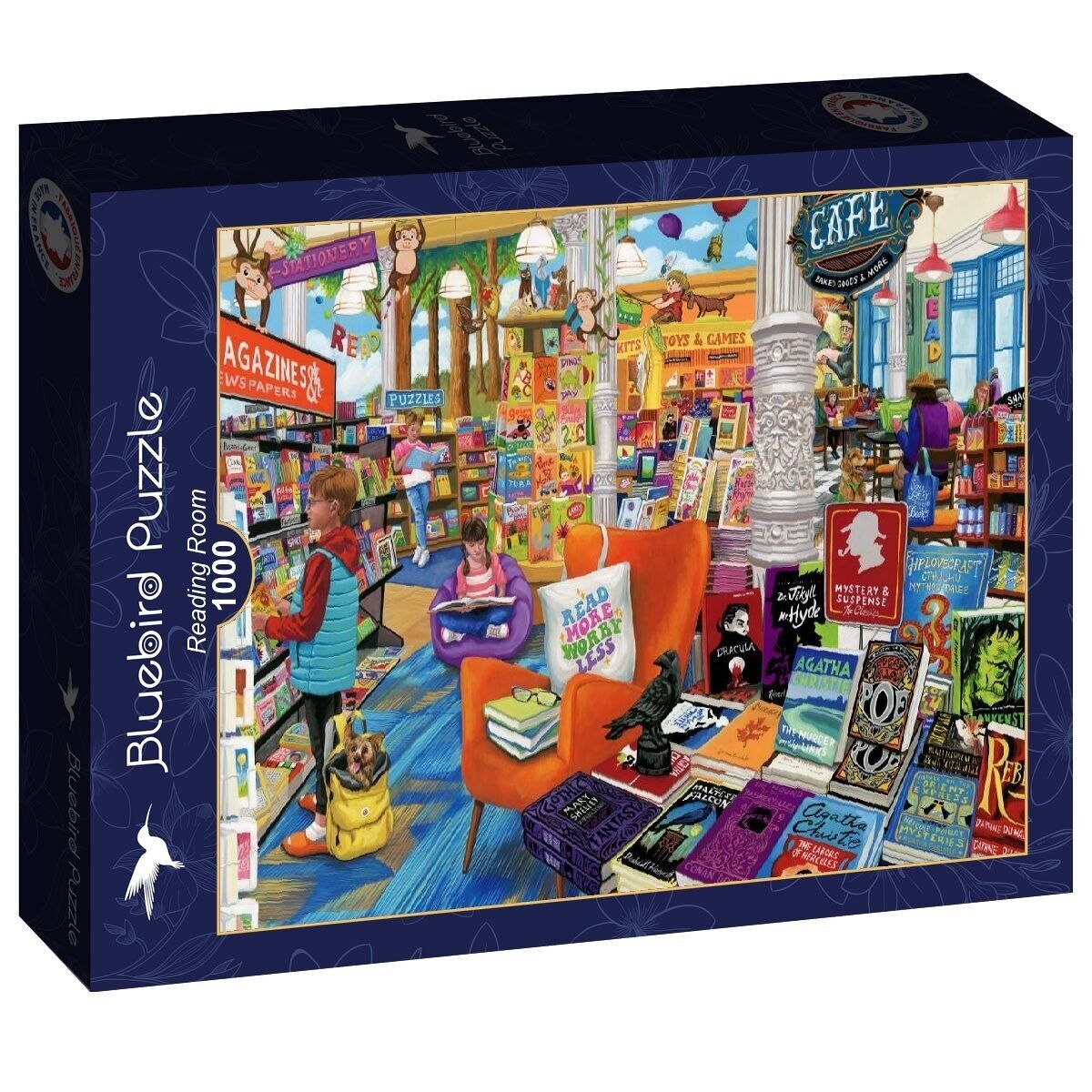 1000 Piece Puzzle - Reading Room