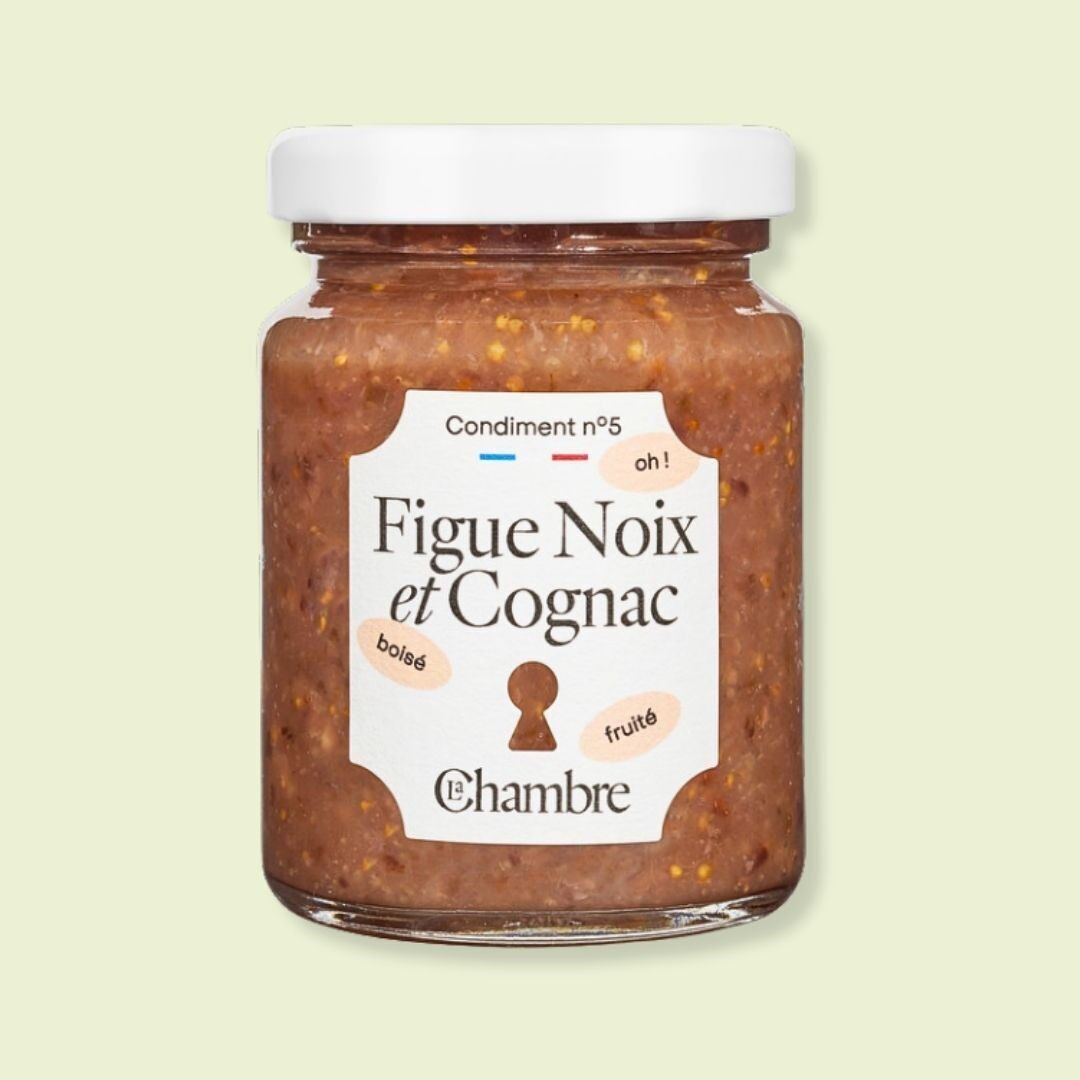Confit de higos, nueces y coñac - Tamaño: 100g