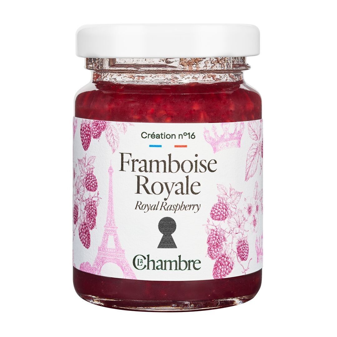 Mermelada de Frambuesa Real Tamaño: 100g
