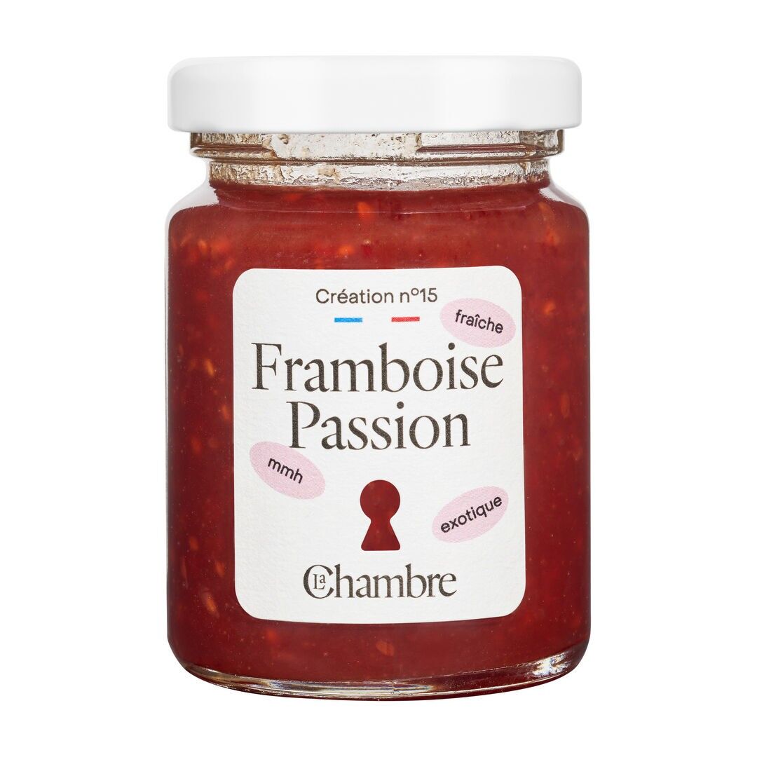 Raspberry Passion Fruit Jam Size: 100g