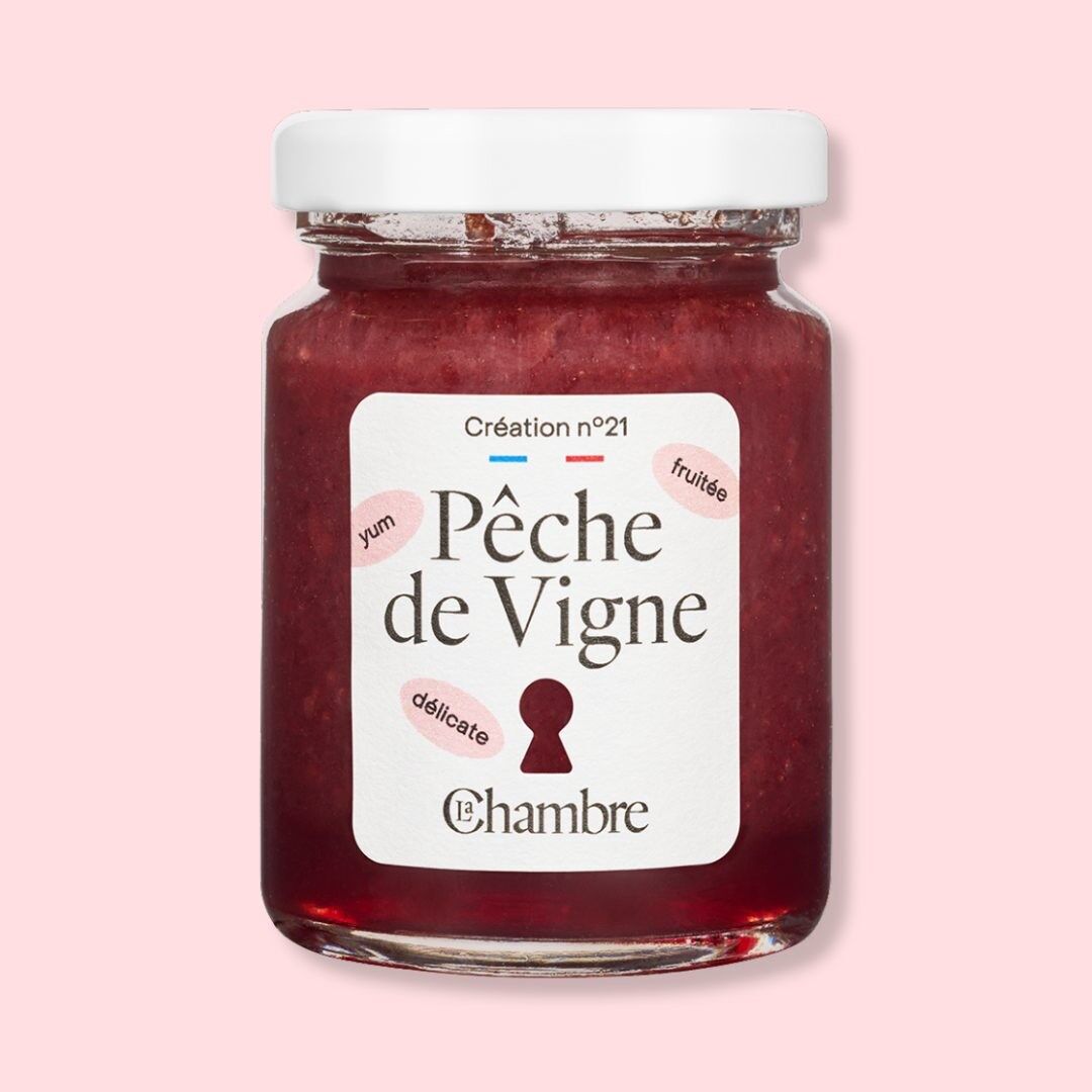 Confiture Pêche de vigne Format: 100g