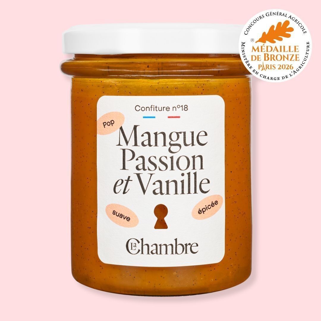 Mango Passion Fruit Vanilla Jam Size: 200g