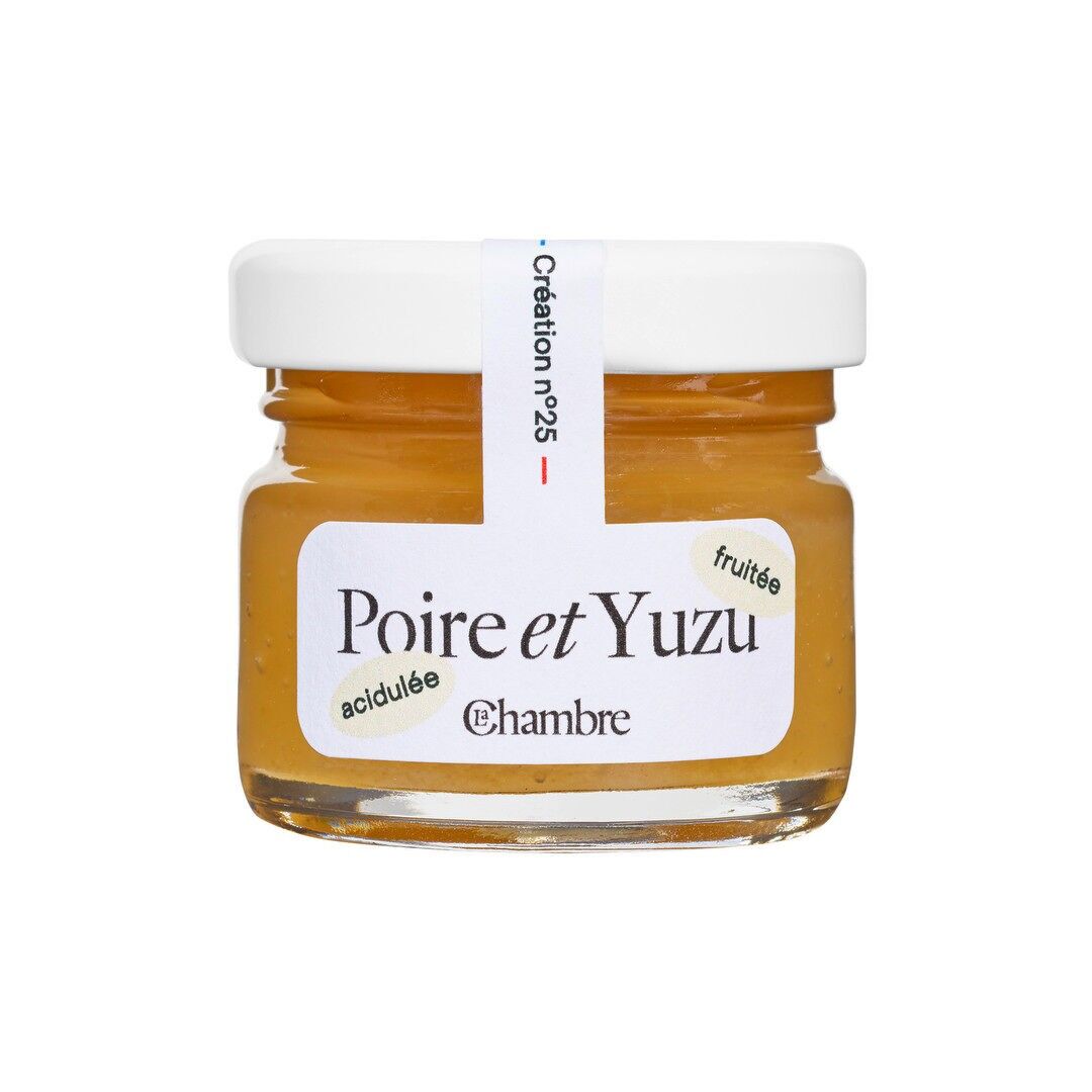 Mermelada de pera y yuzu Tamaño: 30g