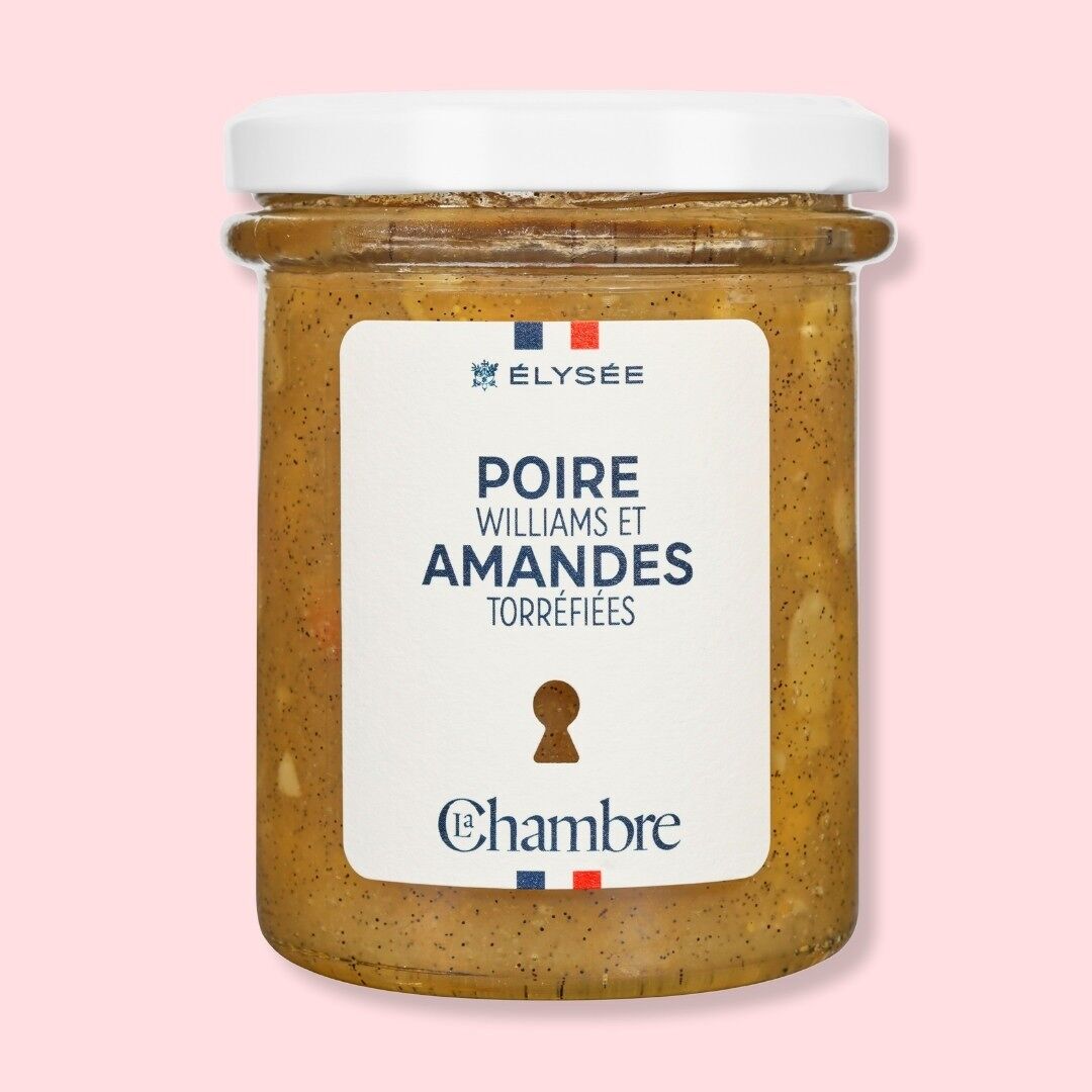 Pera Williams y almendras tostadas Tamaño: 200 g