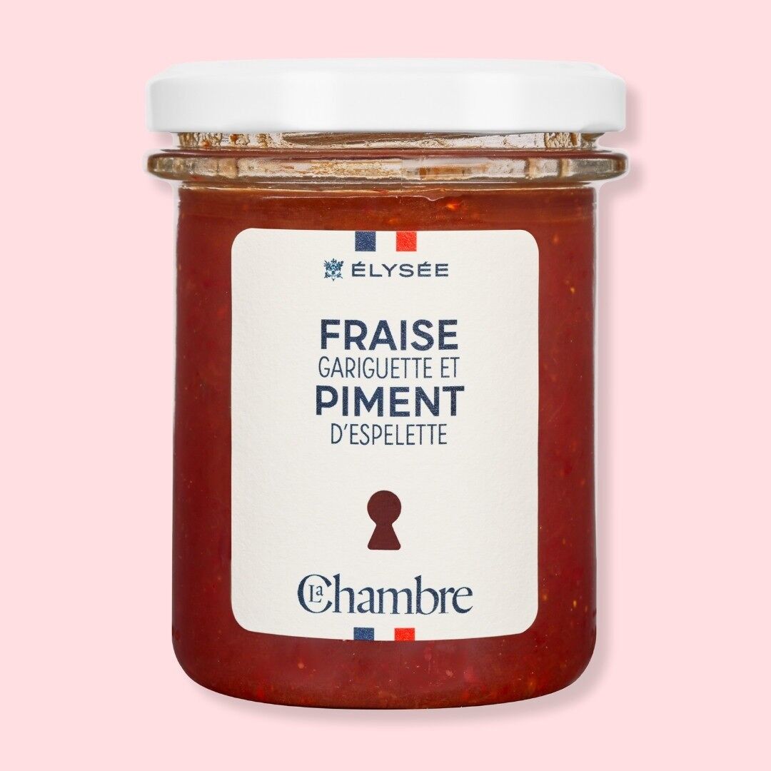 Fresa Gariguette y Pimiento de Espelette Tamaño: 200g