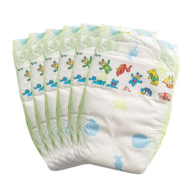 Doll diapers, 6 pieces, size. 35-50cm