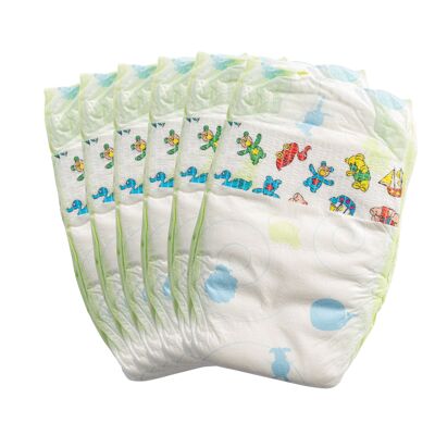 Doll diapers, 6 pieces, size. 35-50cm
