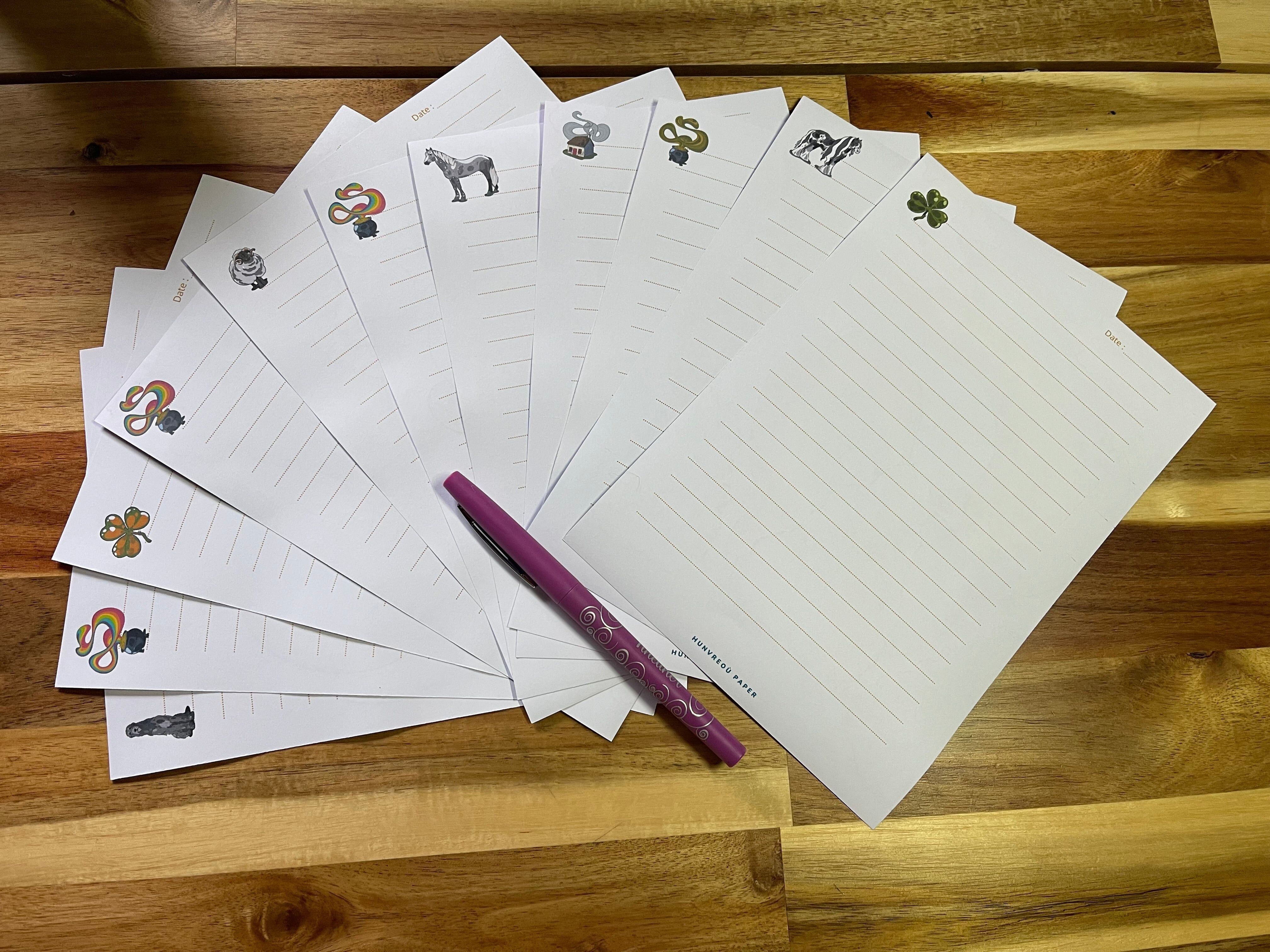 "Ireland" Stationery Set • 120g Premium