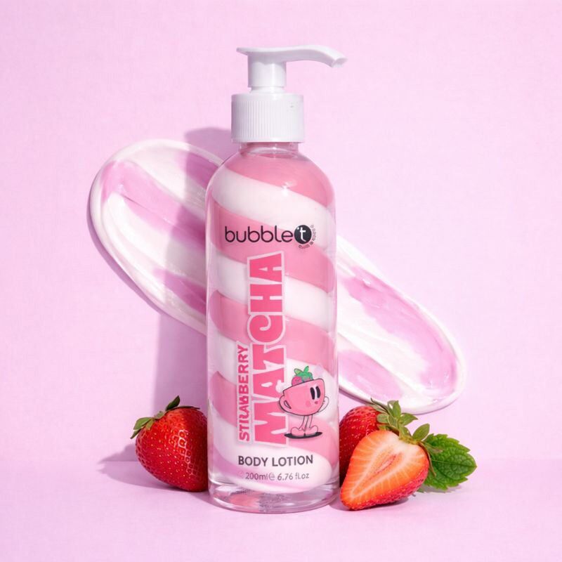 Strawberry Matcha Body Lotion (200ml)