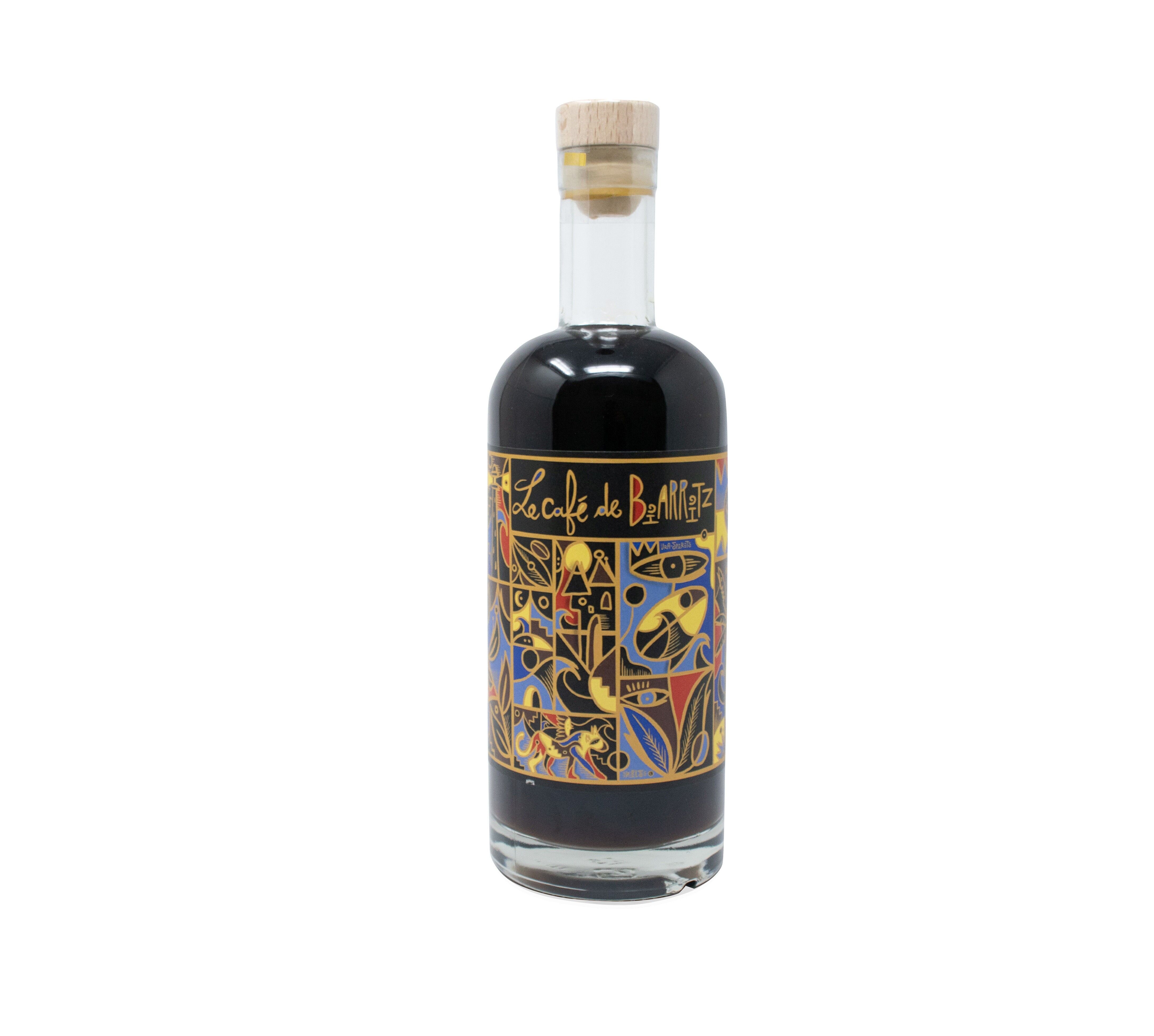 "Le Café de Biarritz" (artisanal coffee liqueur crafted from exceptional beans custom roasted on the very day of production) - 70CL