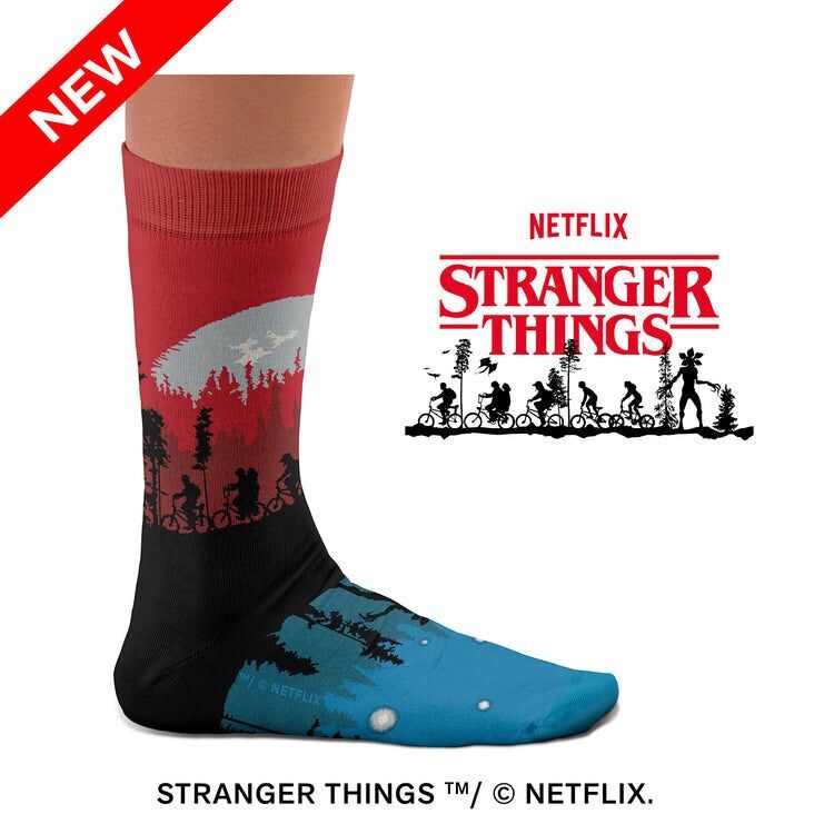 Stranger Things Upside Down Socks