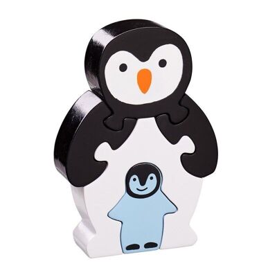 Rompecabezas de pingüinos y bebés