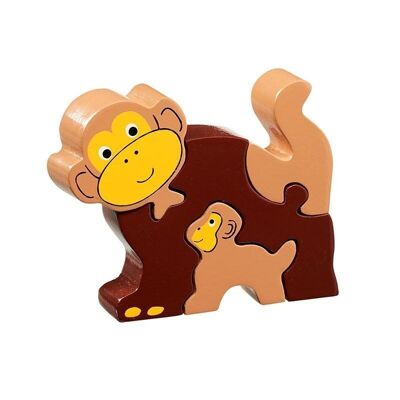 Puzzle scimmia e bambino