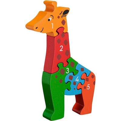 Giraffe 1-5 jigsaw