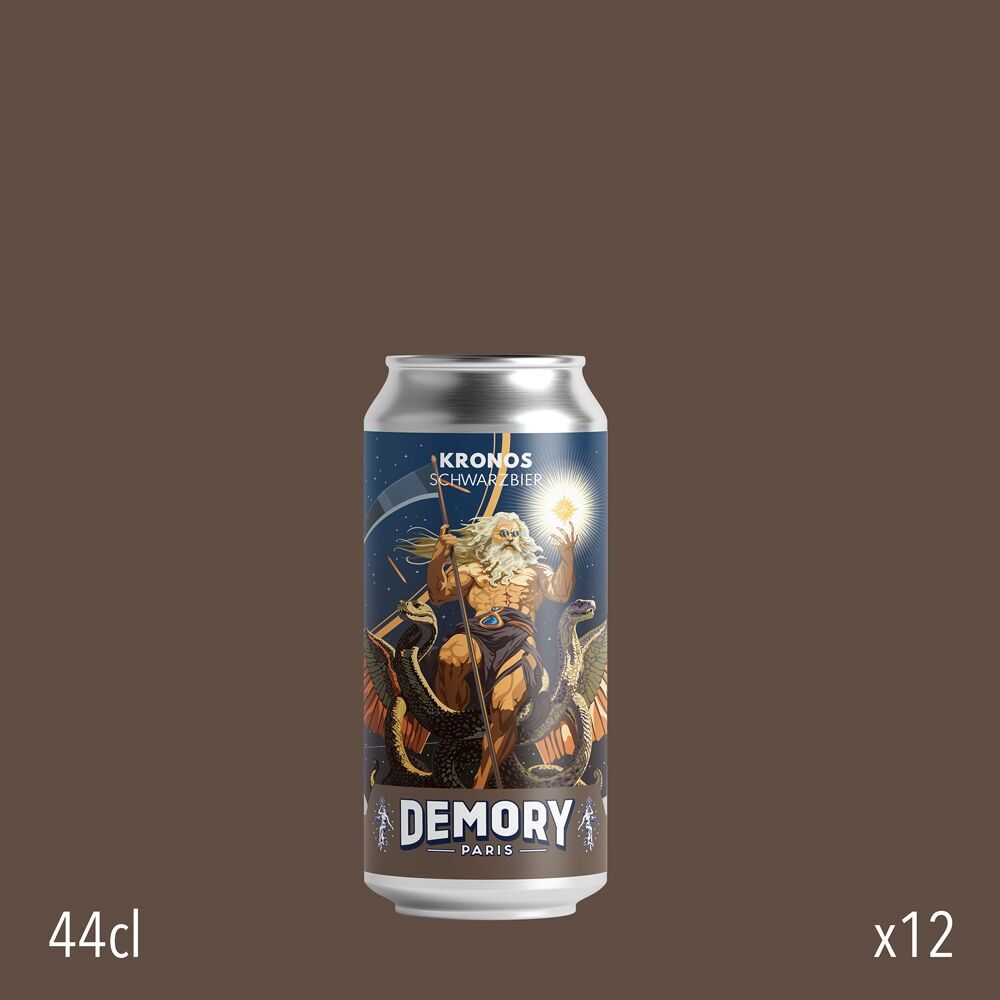 Bière artisanale Schwarzbier - 4,8% - 44cl