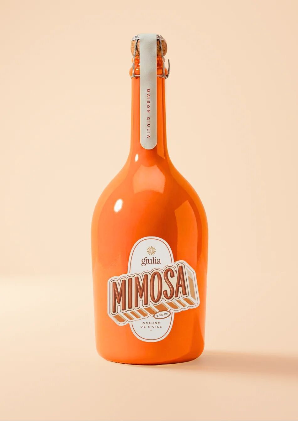(Pré-commande) Giulia Mimosa - Orange de Sicile - Pétillant sans alcool
