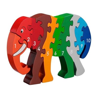 Elefante 1-10 puzzle