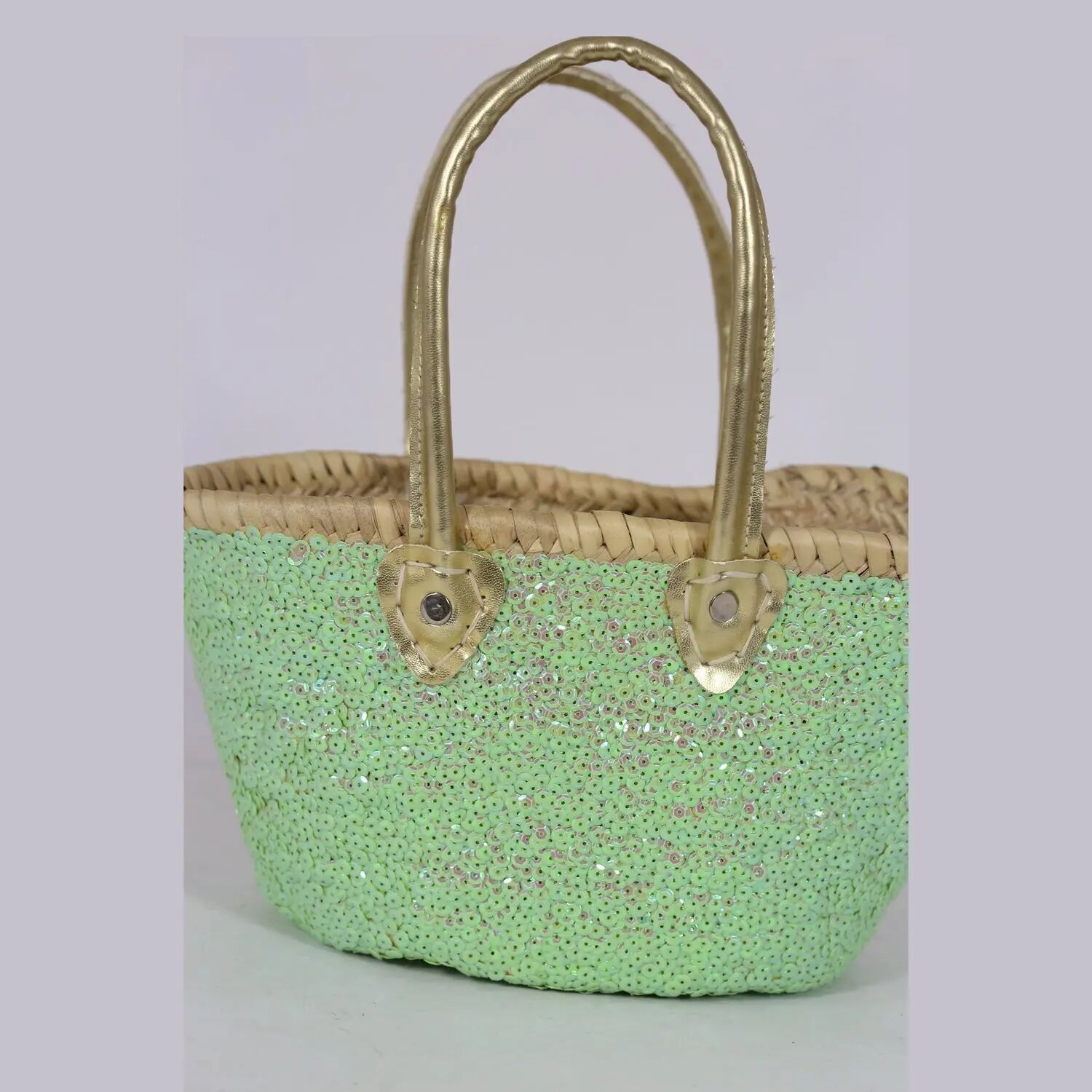 Handcrafted Moroccan Straw Basket – Eco-Friendly Artisan Berber Design