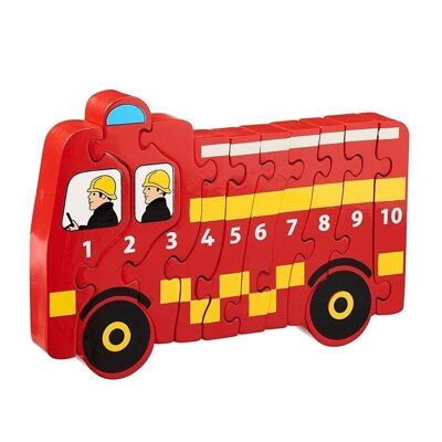 Fire engine 1-10 jigsaw