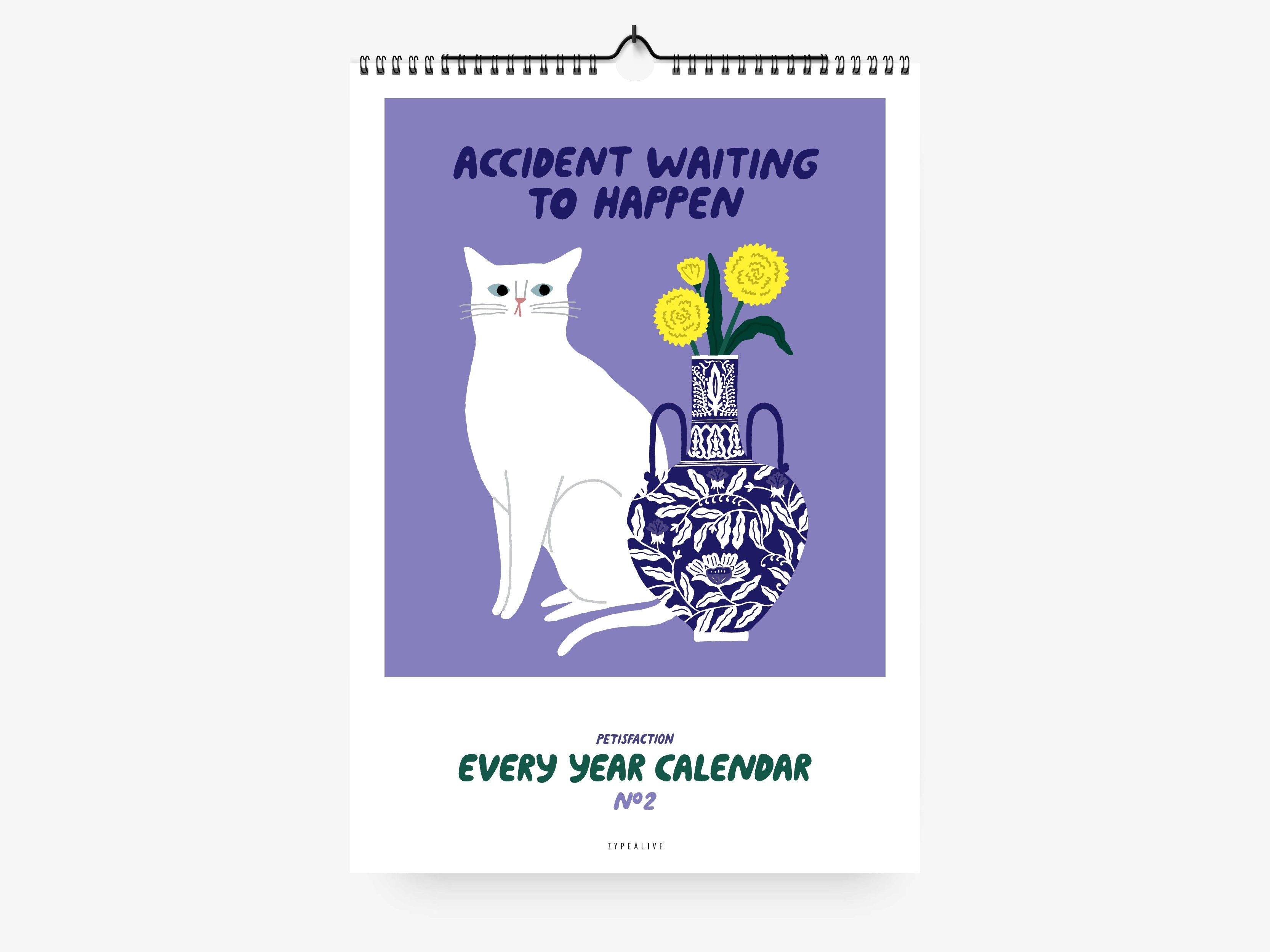 Wandkalender / Petisfaction "Cats" No. 2