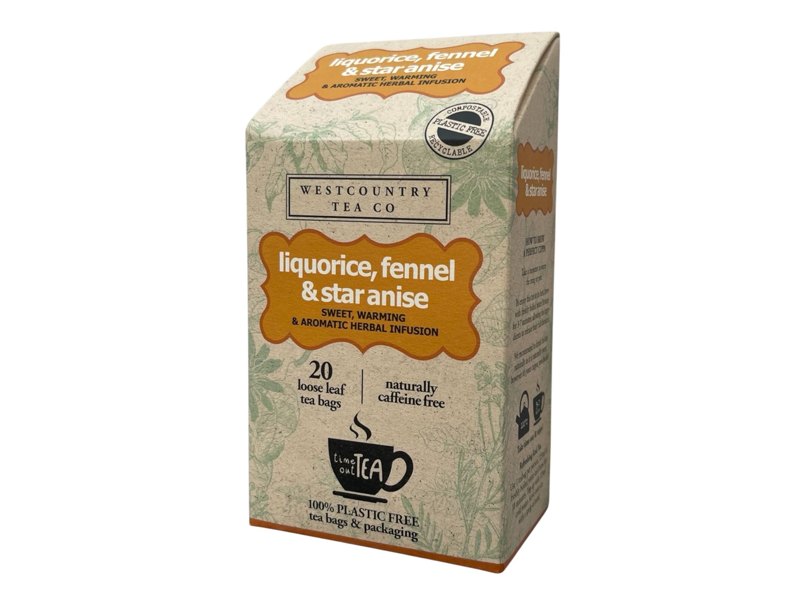 Liquorice, Fennel & Star Anise Time Out Tea Bags