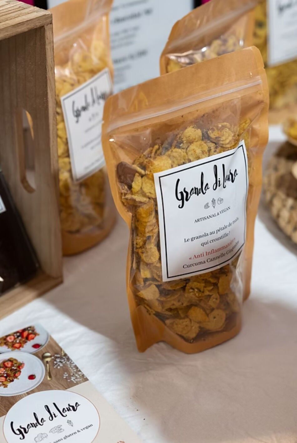 Anti-inflammatory granola