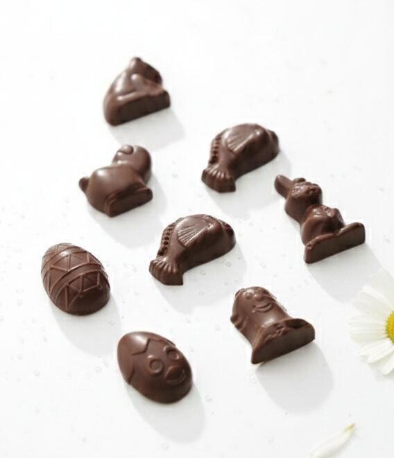 Chocolate-filled chocolate fried treats, bulk, 768g