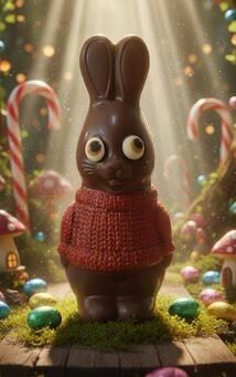 Milk red sweater rabbit 80g