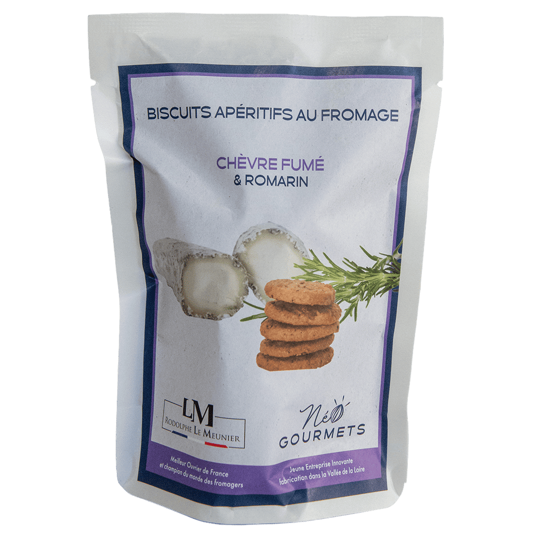 Smoked Goat Cheese and Rosemary Appetizer Biscuits