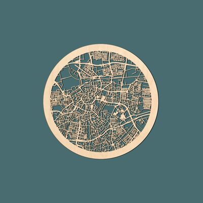 Mappa della città Breda ,SKU1513