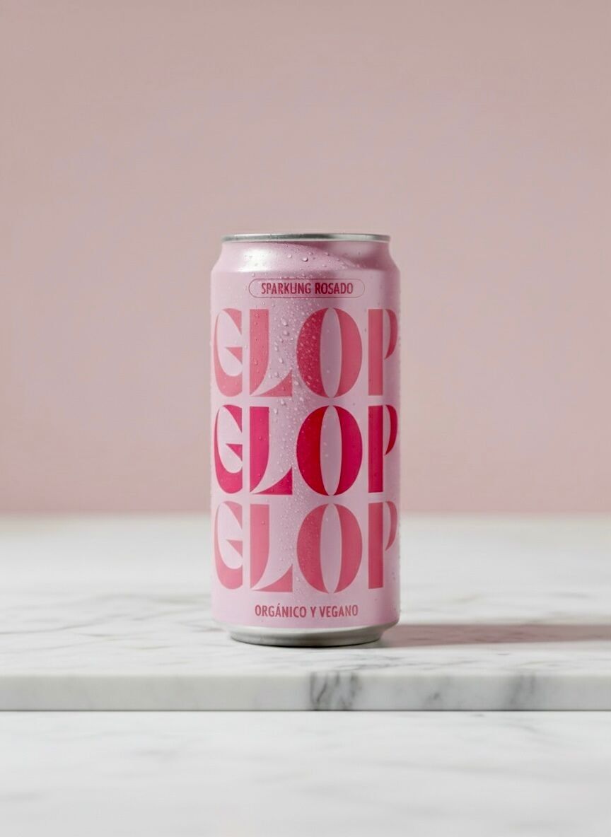 Glop Sparkling Rosé Wine ECO PACK12 200ml