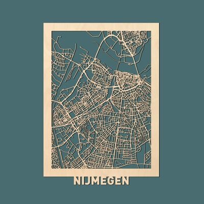 MAPPA DELLA CITTÀ NIJMEGEN ,SKU1553