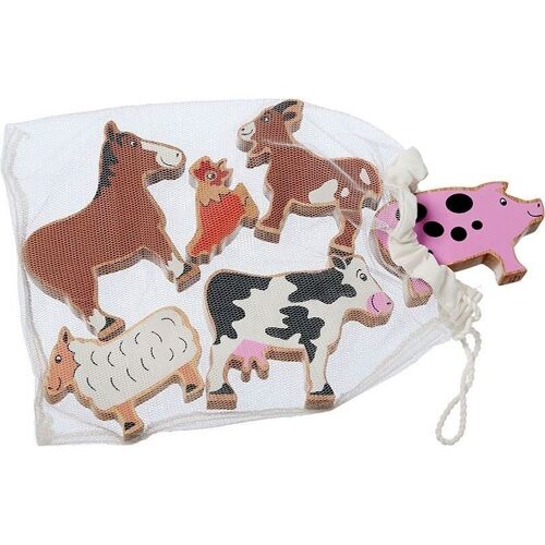 Farm animals - bag of 6