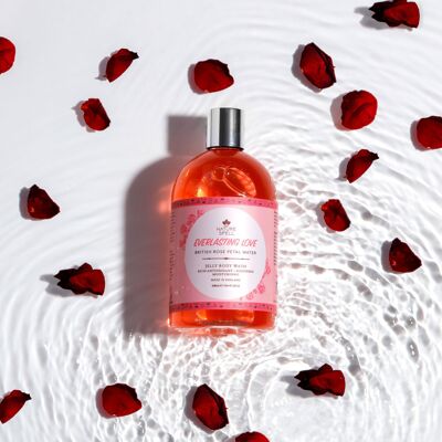 Everlasting Love British Rose Jelly Body Wash