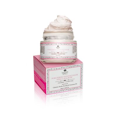 Mascarilla facial Australian Pink Clay & Rose Pore Perfection