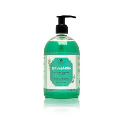 Gelée de gelée d'algues et minéraux de la Mer Morte