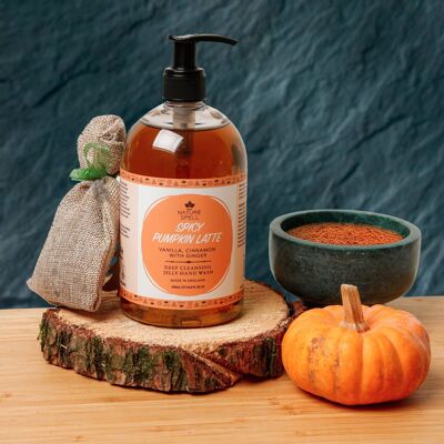 Spicy Pumpkin Latte Jelly Hand Wash