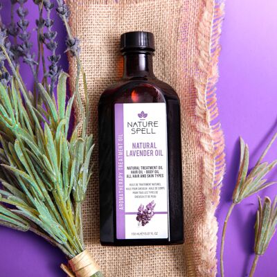 Aceite de lavanda para el cabello y la piel