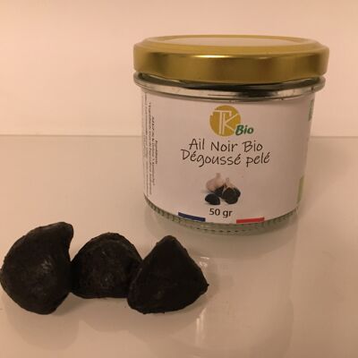 Peeled fermented black garlic