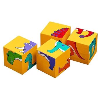Puzzle de bloc de dinosaure 2