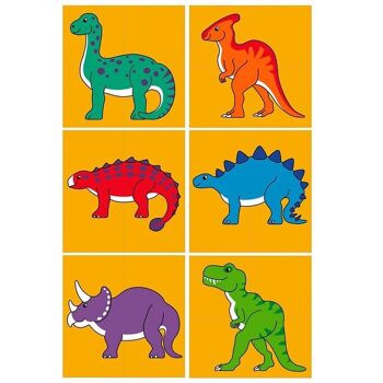Puzzle de bloc de dinosaure 3