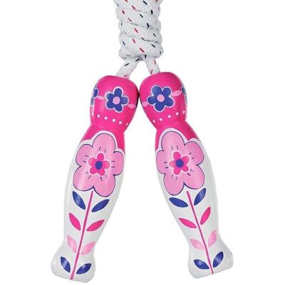 Flower skipping rope