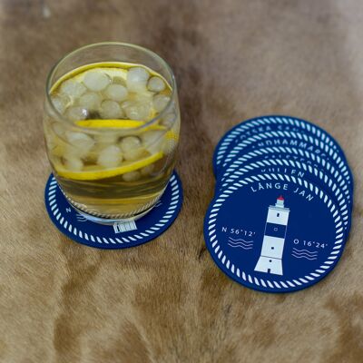 Coaster Swedish Lighthouses South Coast, 6-pack