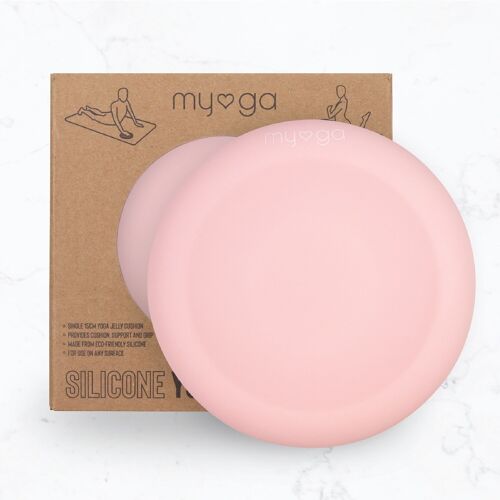 Yoga Support Jelly Pad Pink
