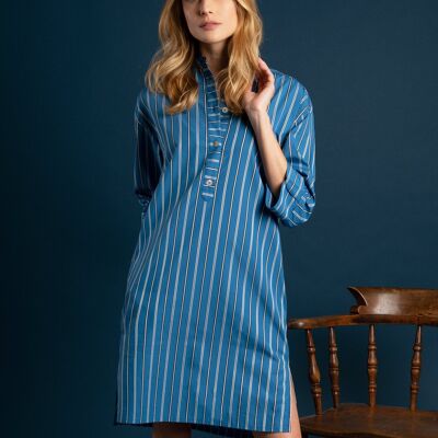 Delphi Cotton Stripe Sleepshirt