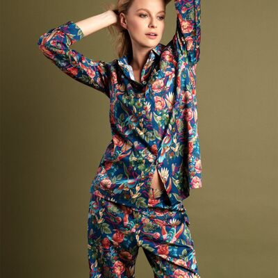 Birdsong Cotton Print Pyjama